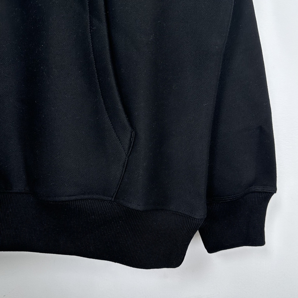 ブランドパーカー素材ディテール